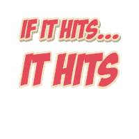If It Hits Sticker by inspiremetro
