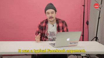 Typical. Facebook Argument