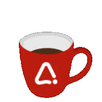 Coffee Tasse Sticker by Arguumedia