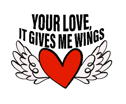 heart love Sticker by Abi