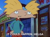 hey arnold nick splat GIF