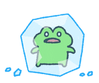 Illustration Freezing GIF