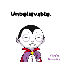Frustrated Vampire GIF by VeeFriends