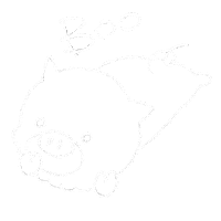 ほわいと Sticker