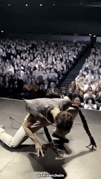 shiverchain weird show ai monster GIF