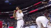 Feeling It Lets Go GIF by NBA
