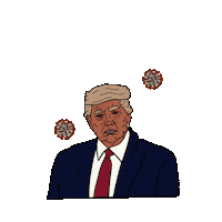Sick Trump Sticker by Rif