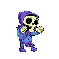 From Hell Skeleton Sticker