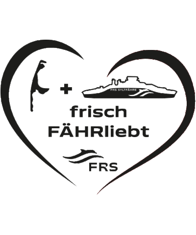 FRS_Syltfaehre giphyupload list nordsee sylt Sticker