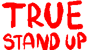 Standup Текст Sticker