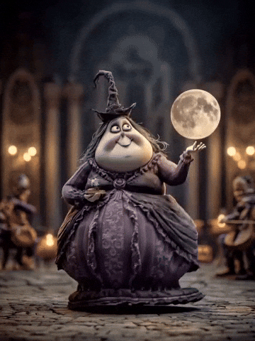 Full Moon Dancing GIF