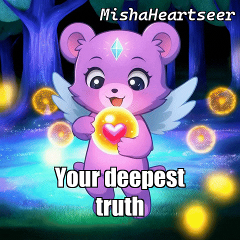 Peace Glow GIF by MishaHeartseer