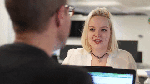 DBurggraaf giphyupload tech talking job GIF