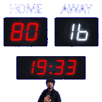 16 Away Sticker
