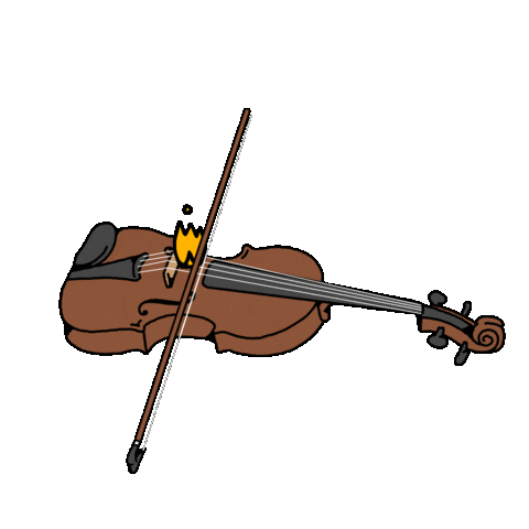 Violin Geige Sticker by musketon