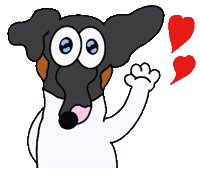 Japanese Terrier Dog Sticker