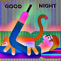 Log Off Good Night GIF by PEEKASSO
