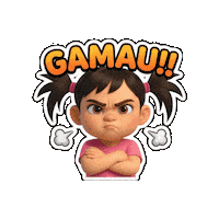 Gamau Sticker by Indosiar