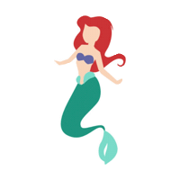 ocean mermaid STICKER by imoji