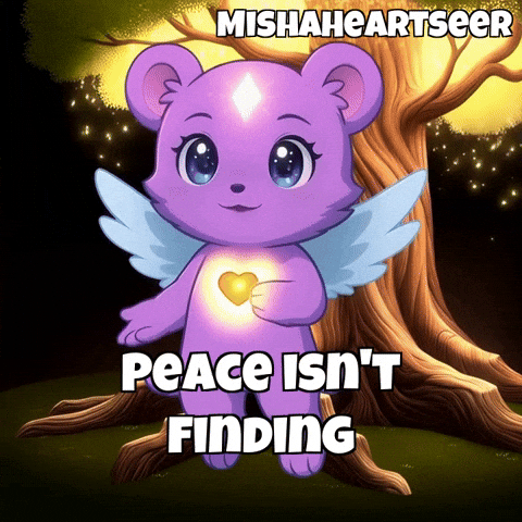 Glow Inner Peace GIF by MishaHeartseer