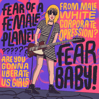 OllieTorres women blonde feminist bass GIF