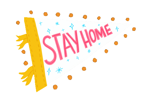 rovinya stayhome stayathome rovinyasdesigns Sticker
