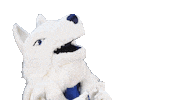 Wolf Mascot Sticker by Basket_fi