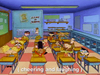 hey arnold nicksplat GIF