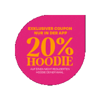 App Hoodie Sticker by Modepark Röther