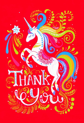 greeting cards thank you GIF by Greetings Island