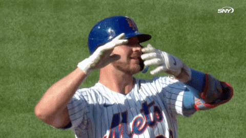 New York Mets Sport GIF by SNY
