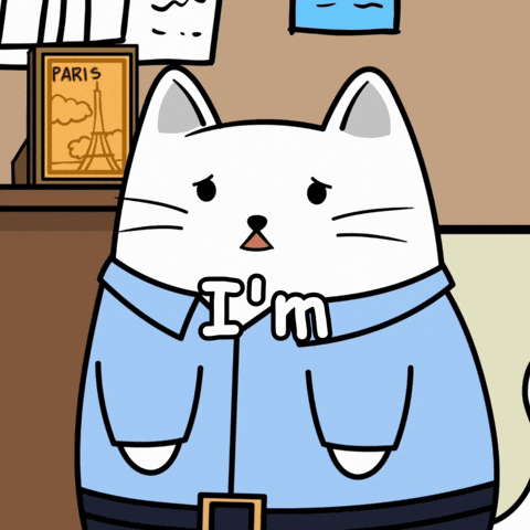 Sad Cat GIF by MESA My Emotional Support Animal