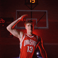 Basketball Dunk GIF by Ohio State Athletics