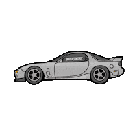 Initial D Cars Sticker by ImportWorx