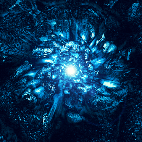 konczakowski giphyupload cool blue magic GIF