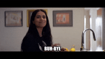 Bye Bye Goodbye GIF by Lilly Singh