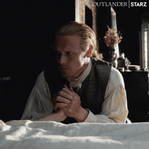 Pray Sam Heughan GIF by Outlander