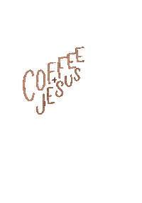 Coffee Jesus Sticker