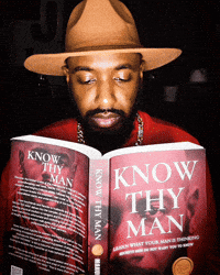 Confused Reading GIF by Manuel V. Johnson