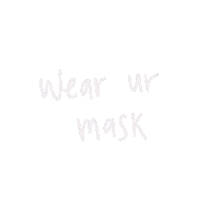 Ilustdrg covid coronavirus stay safe face mask Sticker