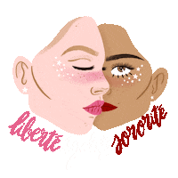 Girl Woman Sticker by Eugeniedbart