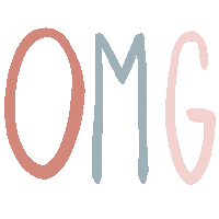 Oh My God Omg Sticker by Christine Polz