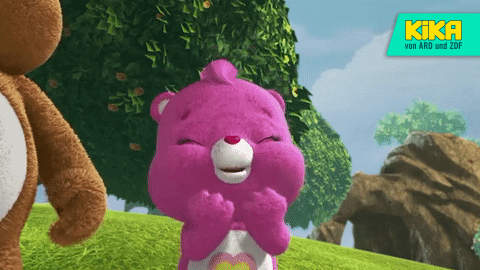 care bears pink GIF by KiKA