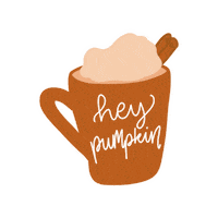 britticreative fall autumn pumpkin psl Sticker