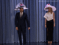 fallontonight wow fashion omg work GIF
