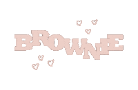 TheBrownies pink hearts valentines day valentines Sticker