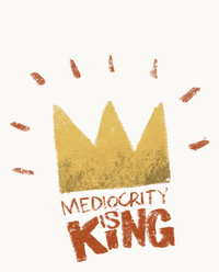 alemercado crown king handlettering mediocrity GIF