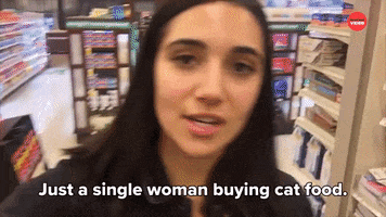 Cat Lady Love GIF by BuzzFeed