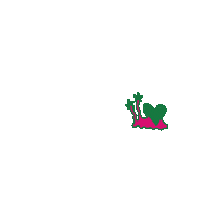 Flower Love Sticker by Sarah Chow