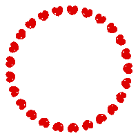 Heart Circle Sticker